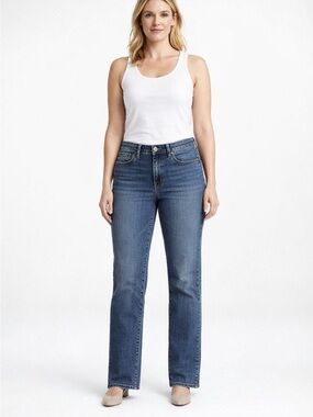 Buckle Black Fit No. 75 Women’s Bootcut Jeans Size 28x34 Medium Wash Stretch